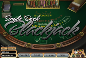 Single Deck Blackjack Mobile